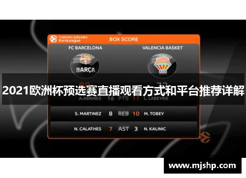 2021欧洲杯预选赛直播观看方式和平台推荐详解